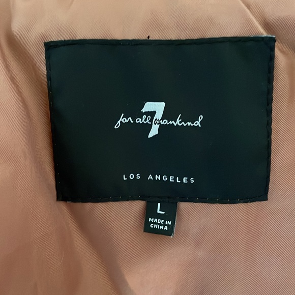 7 For All Mankind Faux Fur Jacket - Picture 6 of 8